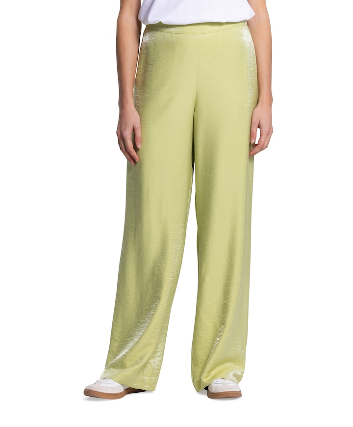 DO WS 429 long elastic waist at back dames broek groen