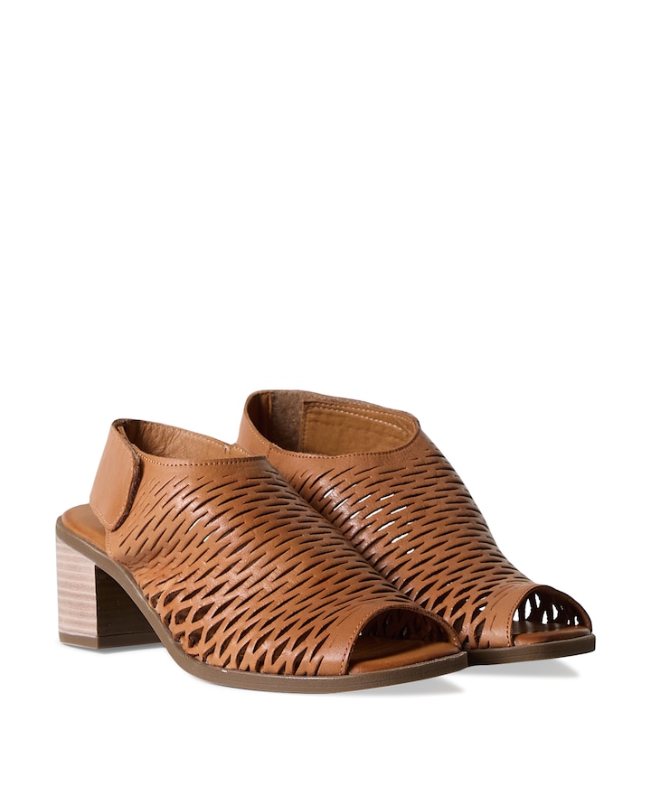 Tizia dames sandalets bruin