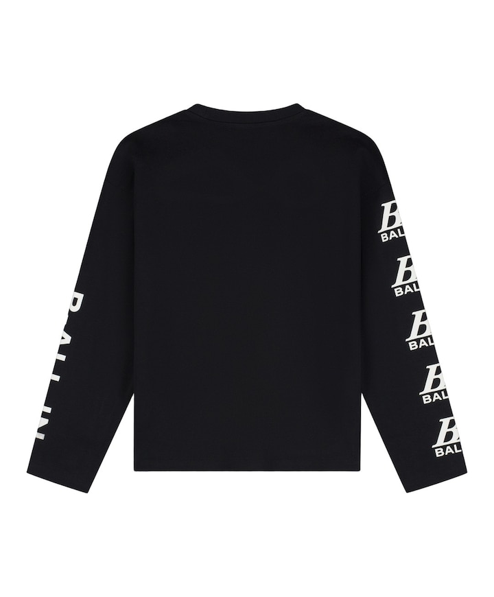 Jongens longsleeve zwart