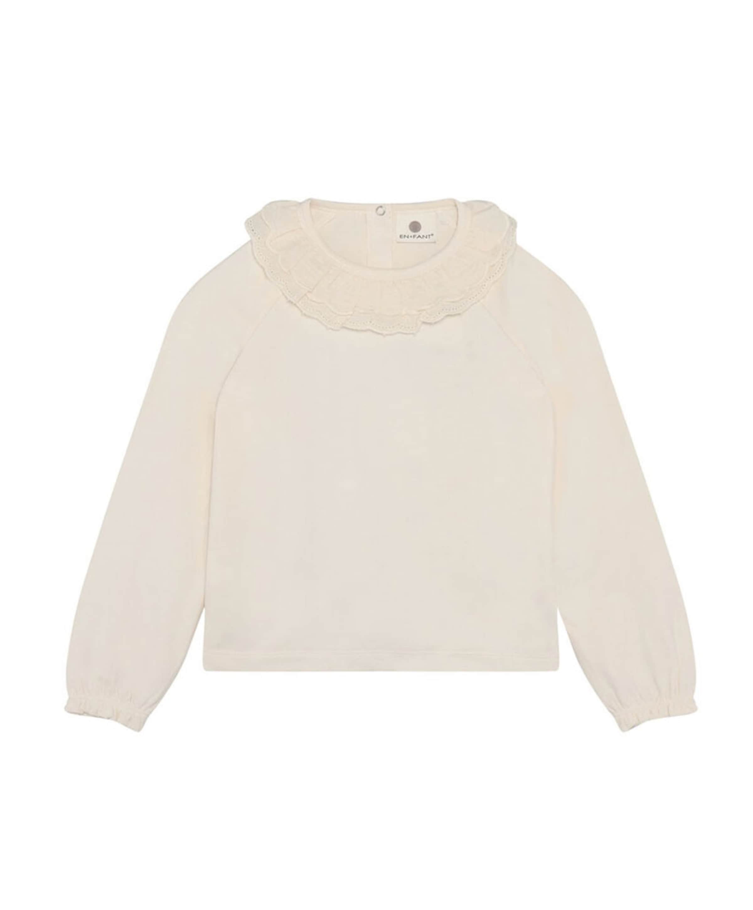 Meisjes longsleeve ecru