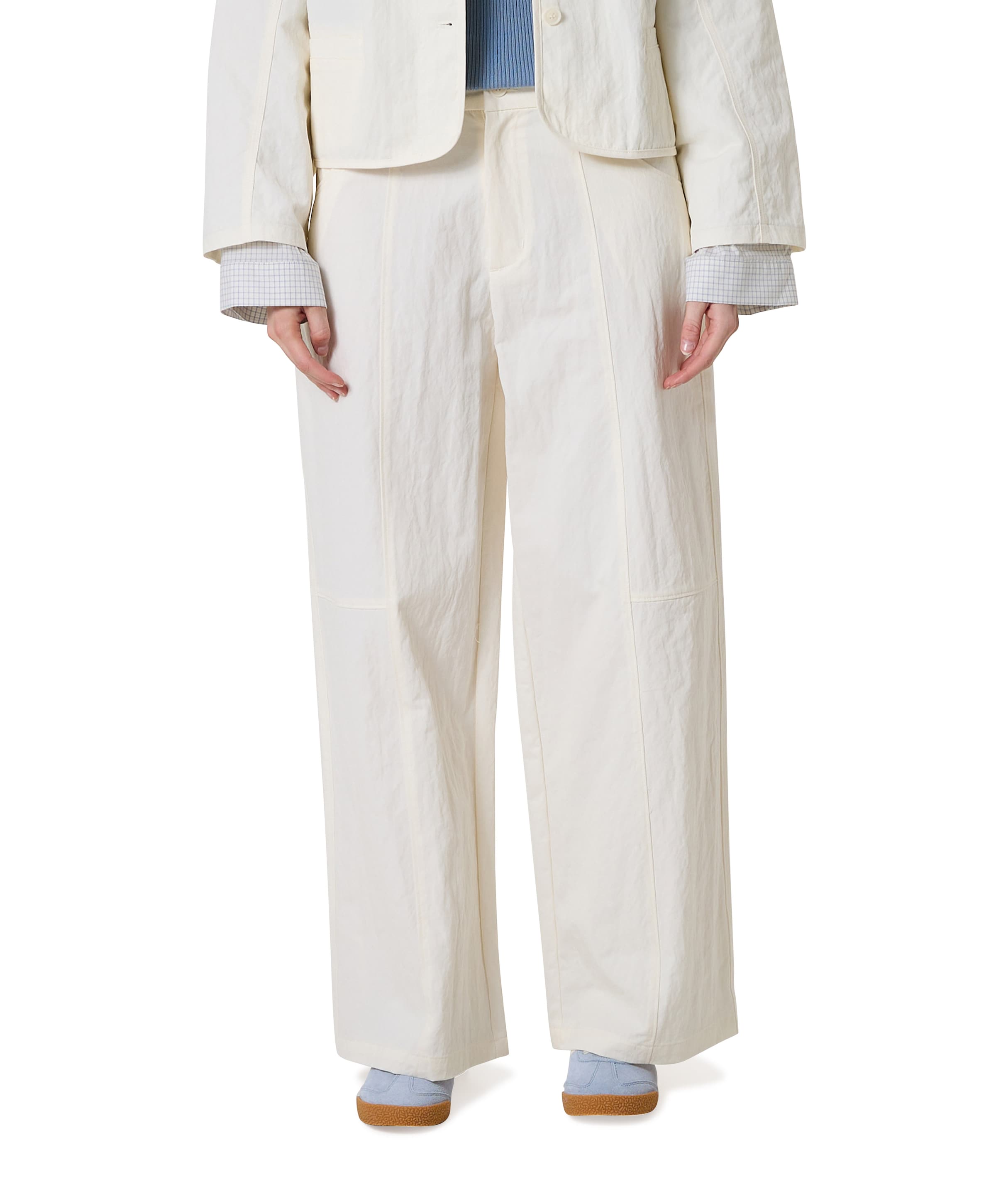 dames pantalon beige