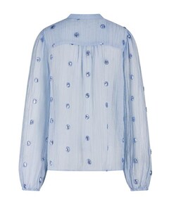 Dames blouse blauw