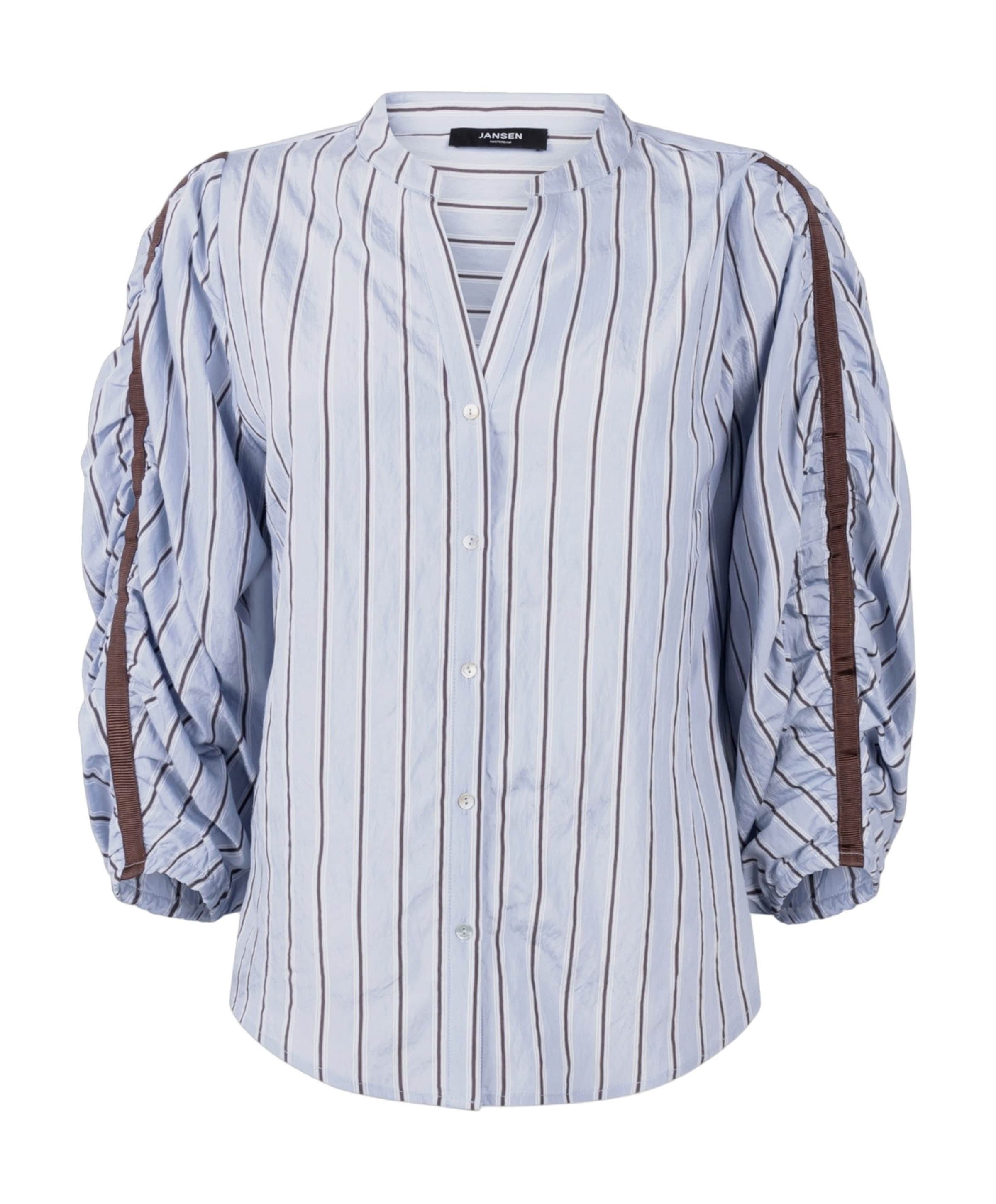 Dames blouse blauw