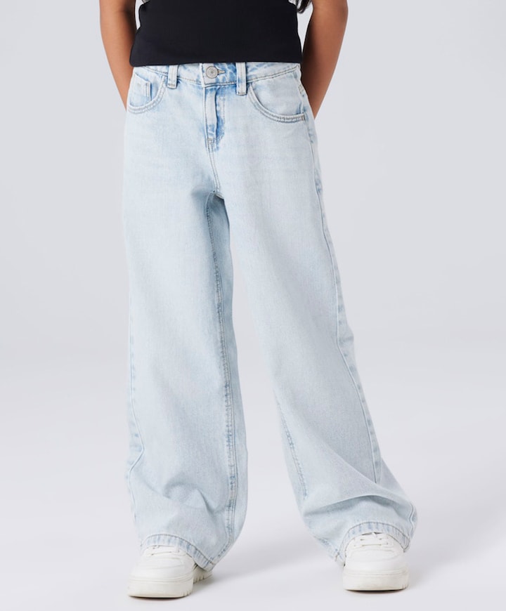 NKFROSE WIDE 5529-BE NOOS meisjes jeans blauw