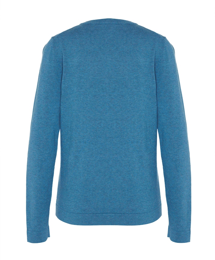 Dames vest blauw