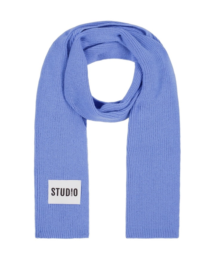 Dames sjaal blauw