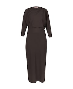 Dames jurk bruin