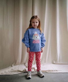 Meisjes legging roze