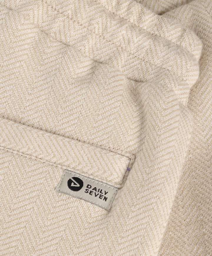 Herringbone jongens broek beige