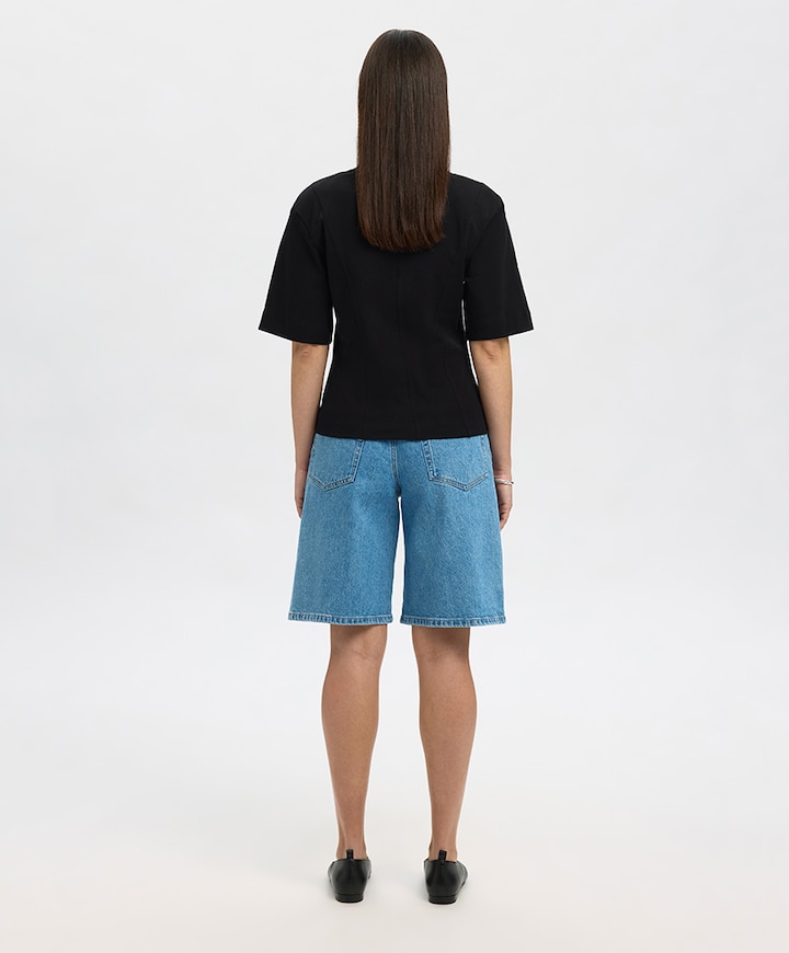 T-shirt zwart