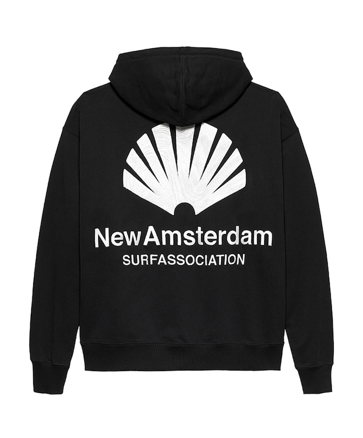 Heren hoodie zwart