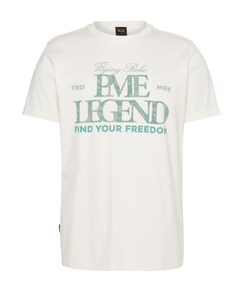 Heren T-shirt ecru