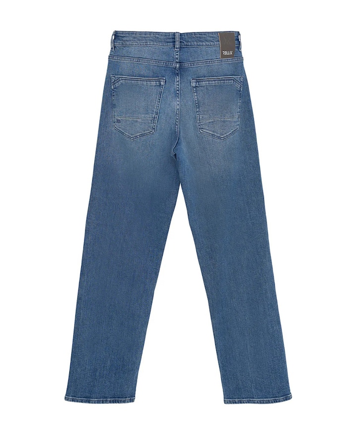 2816 Loose Wide Fit jeans blauw