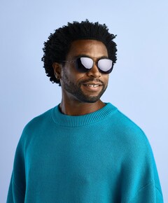 Zonnebril uniseks zwart