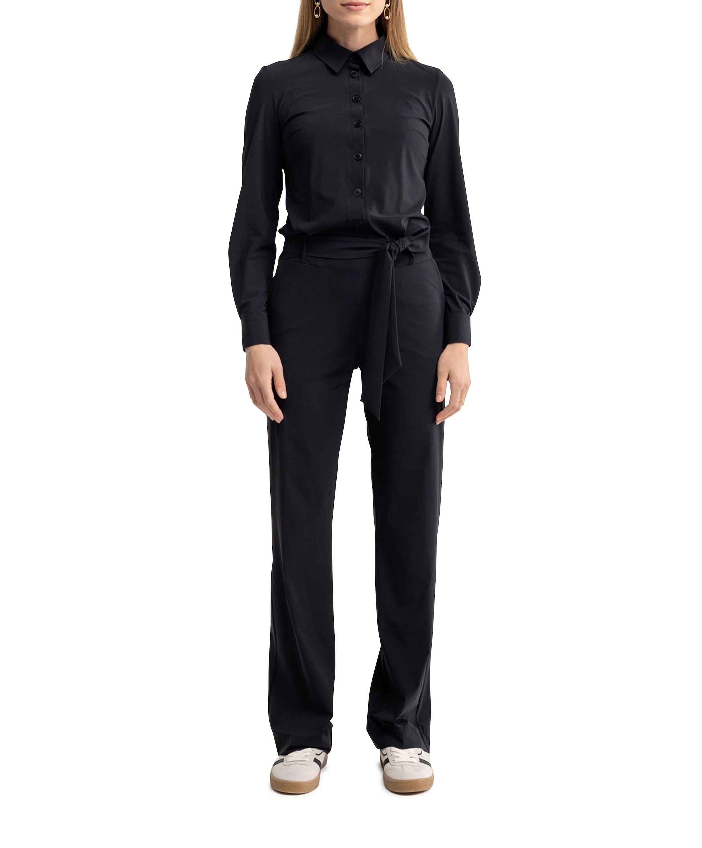 Angel LS jumpsuit zwart