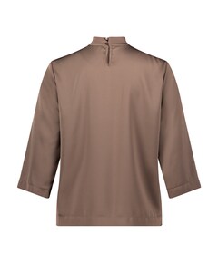 Dames blouse bruin