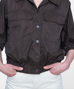 Dames blouse bruin