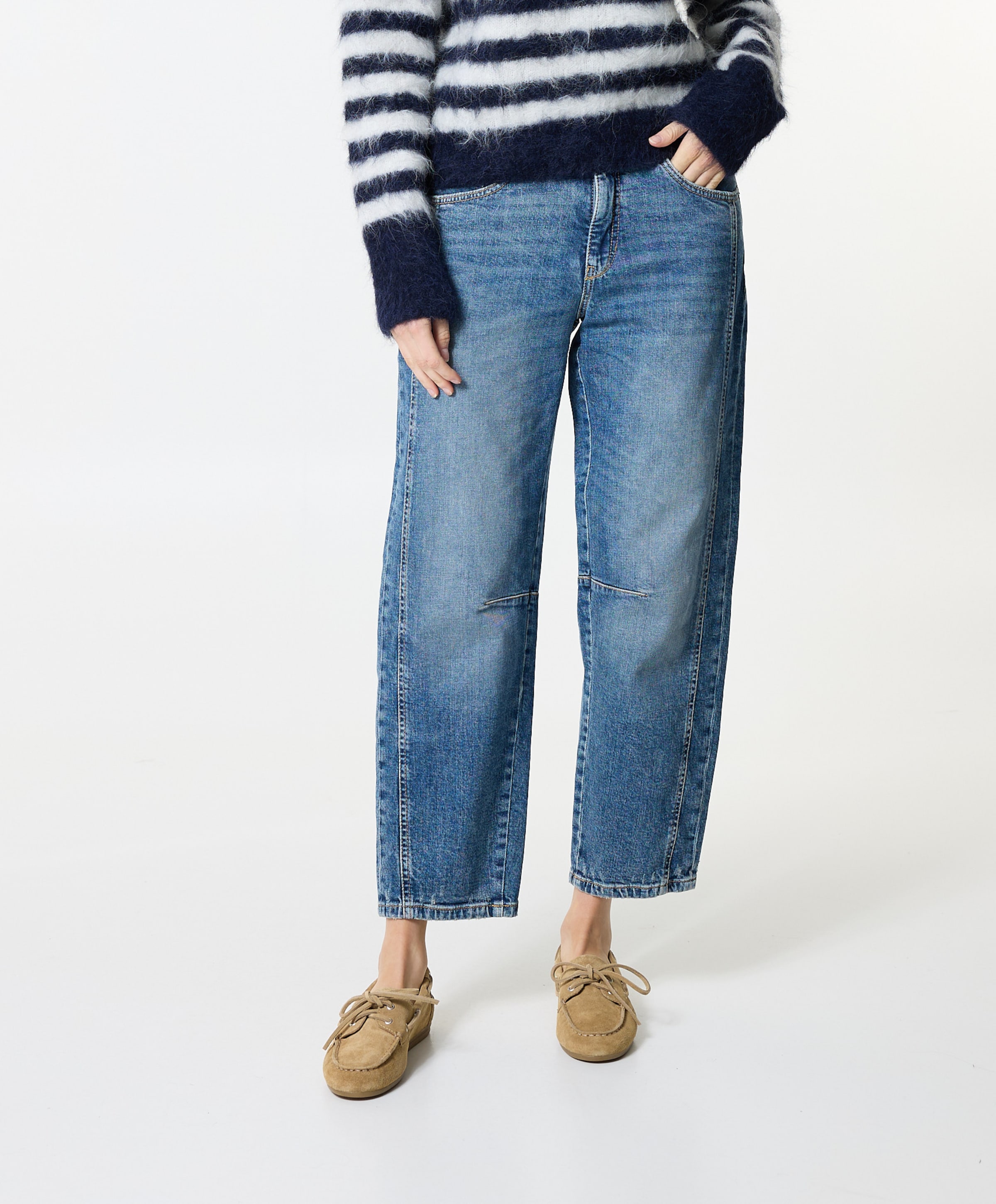 Elia dames jeans blauw