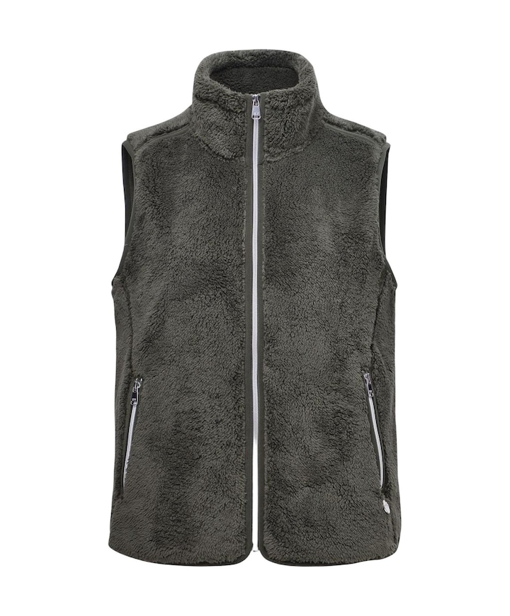 Dames gilet groen