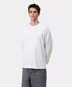 Heren longsleeve wit