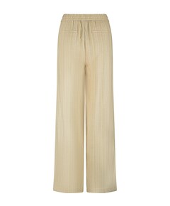 Melange Wide-Leg dames broek beige