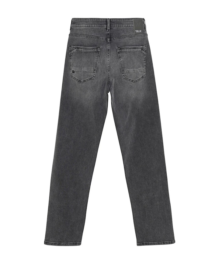 2618 Straight Wide Fit jeans zwart