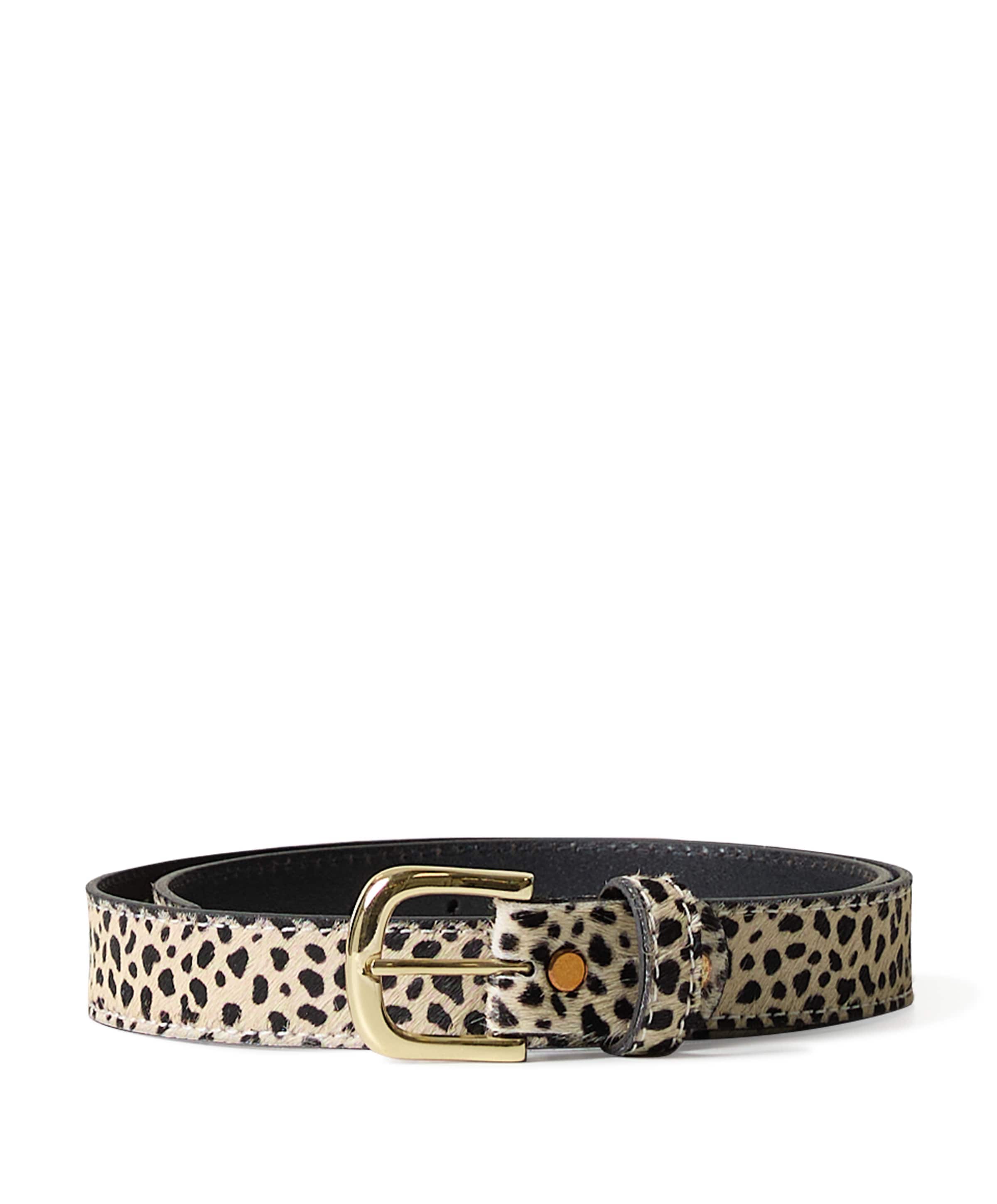 Meisjes riem ecru