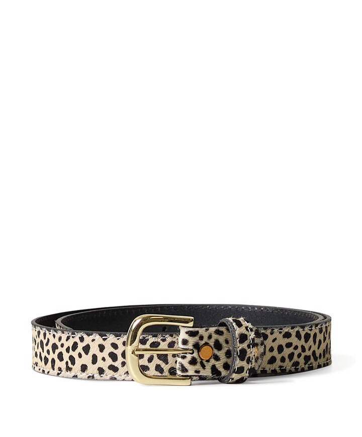 Meisjes riem ecru