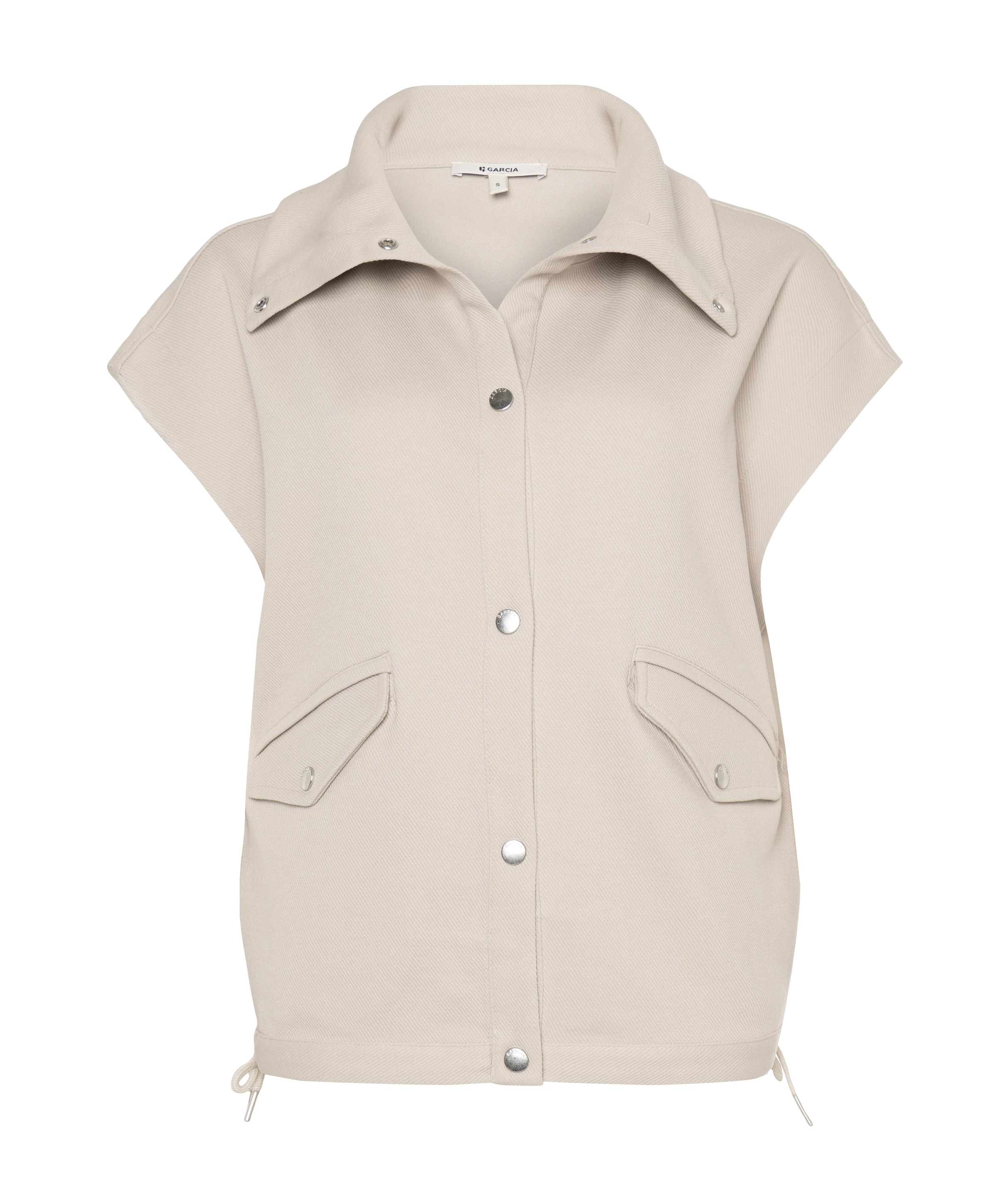 Dames gilet beige