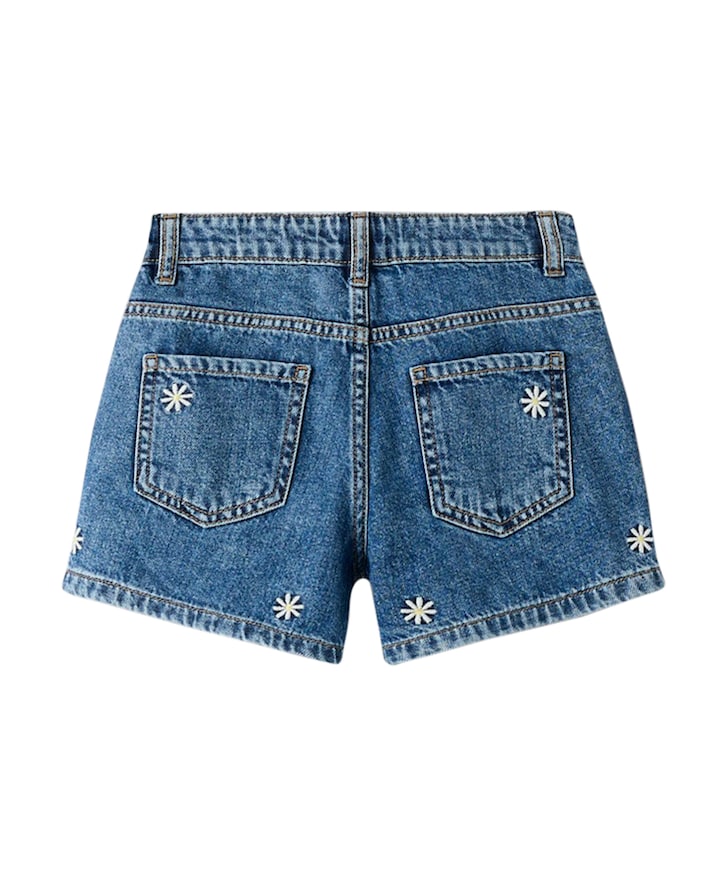 NKFBELLA REG DNM 3674-BE NOO meisjes korte broek blauw