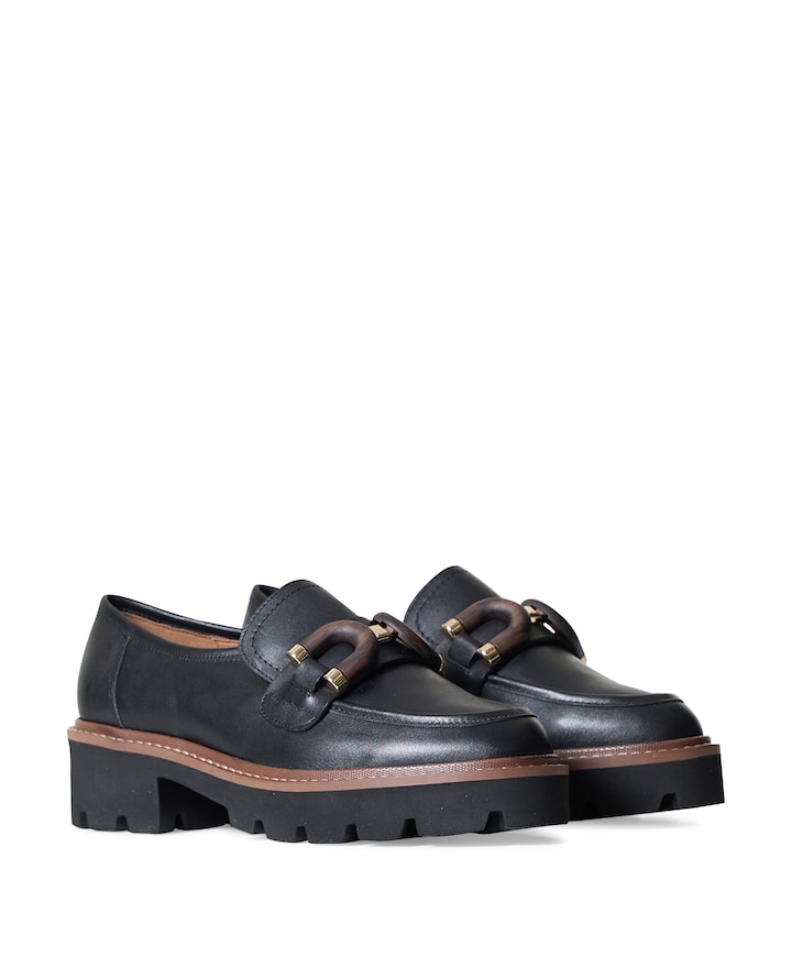 Yiyi/Aranka dames loafers zwart