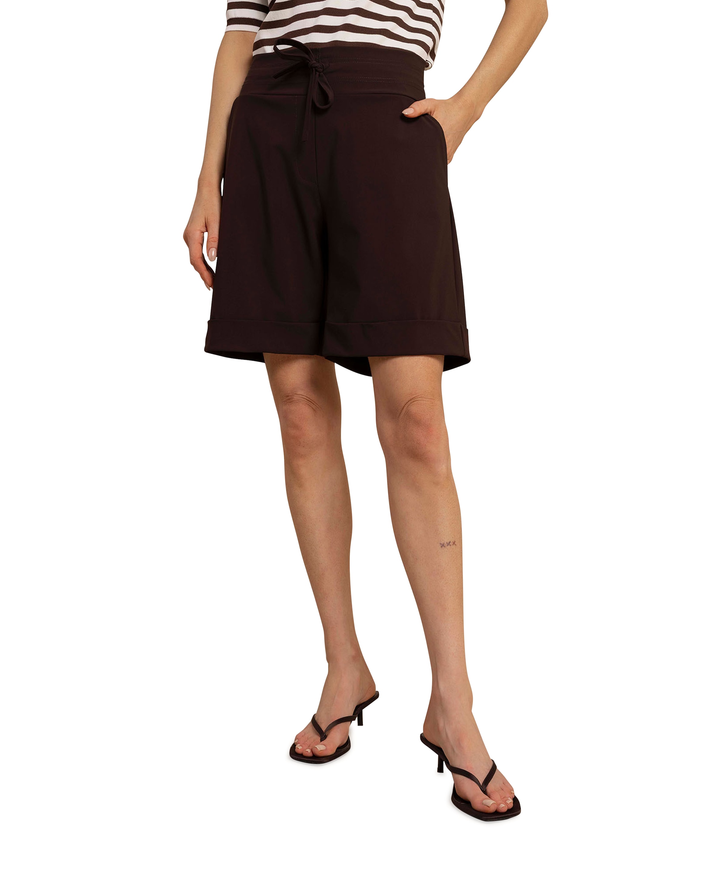 City dames bermuda bruin