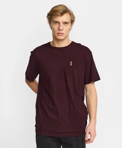 Heren T-shirt bordeaux