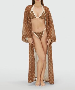 Dames bikinibroekje bruin