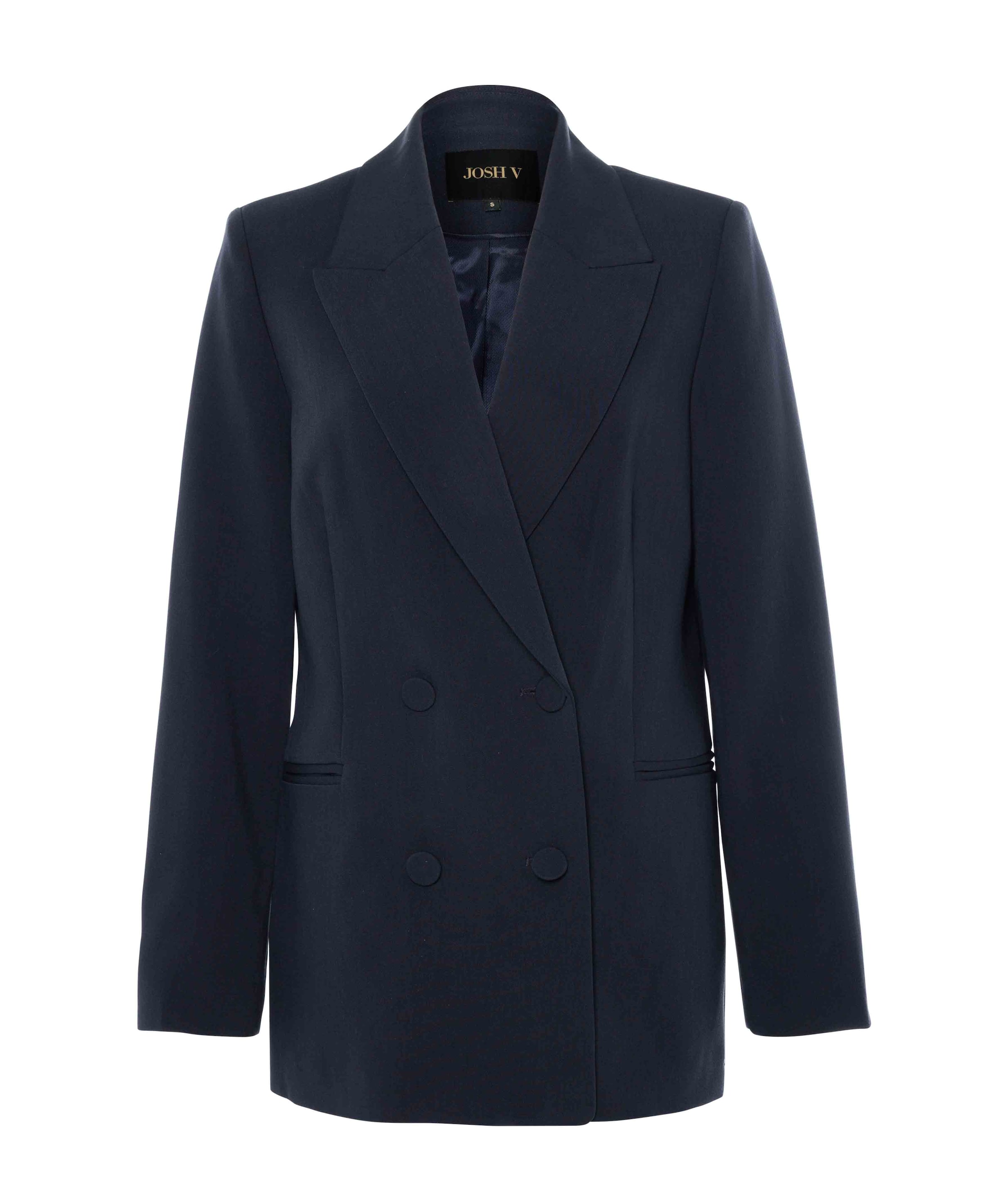Dames blazer blauw