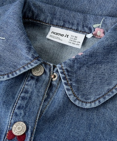 Meisjes jurk blauw