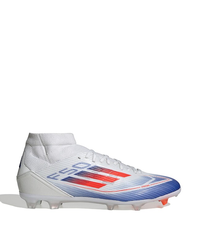 F50 League Mid Fg/mg voetbalschoenen wit