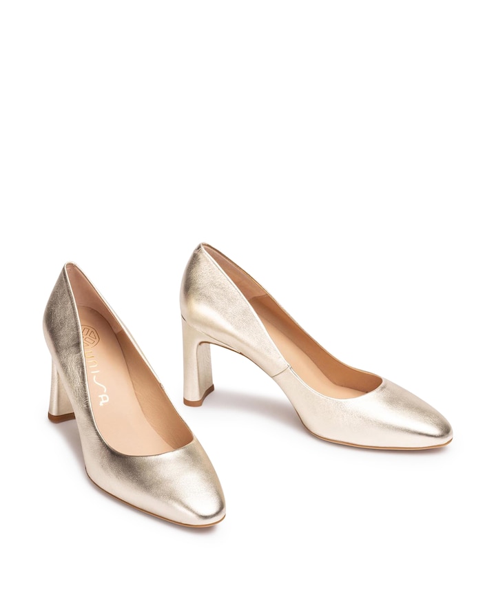 Waba  dames pumps goud