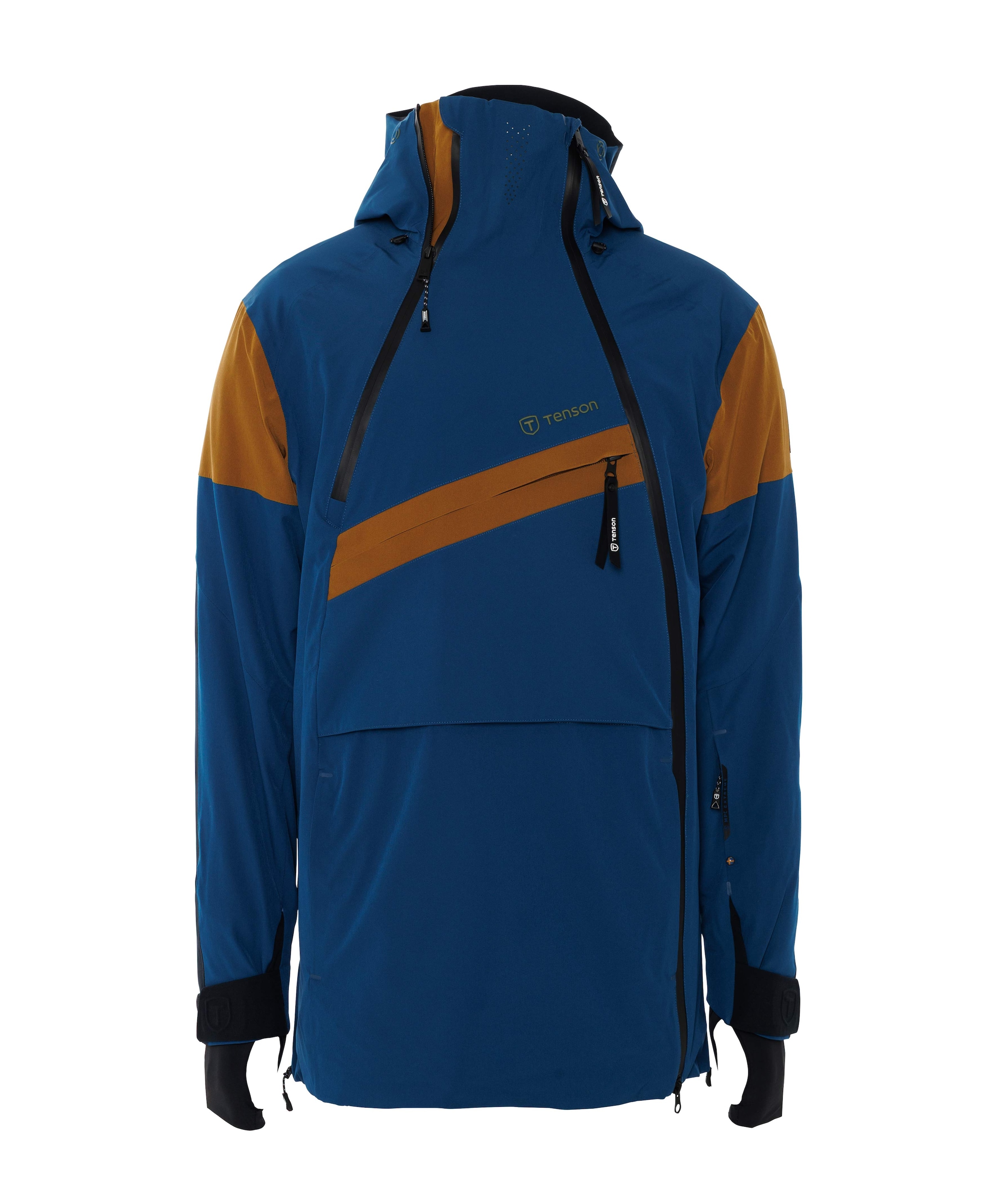 Heren ski-jas blauw