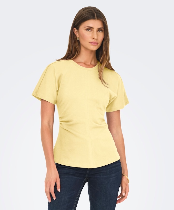 Dames T-shirt geel