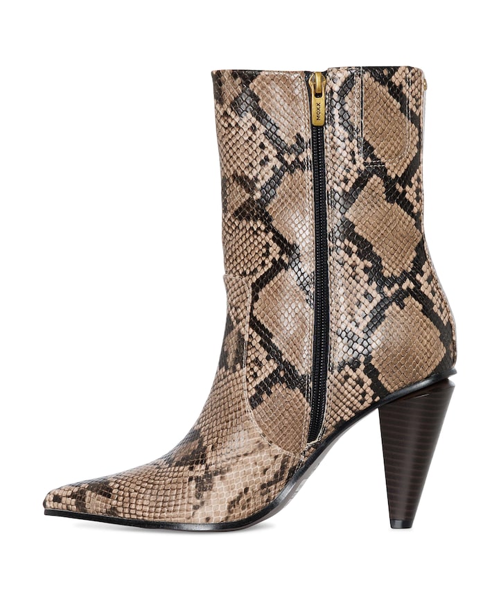 VALINDA TETI dames enkellaarzen beige