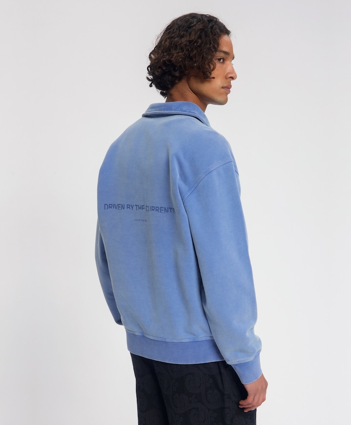 Heren trui blauw