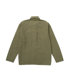 Heren overhemd lange mouw groen