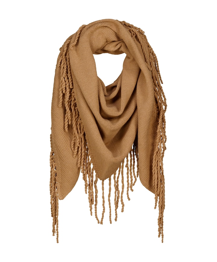 Dames sjaal beige