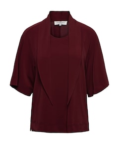 Dames T-shirt bordeaux