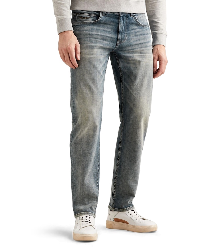 WINGLOAD CROSS HATCH BLUE heren jeans blauw
