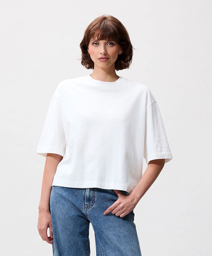 Dames T-shirt ecru