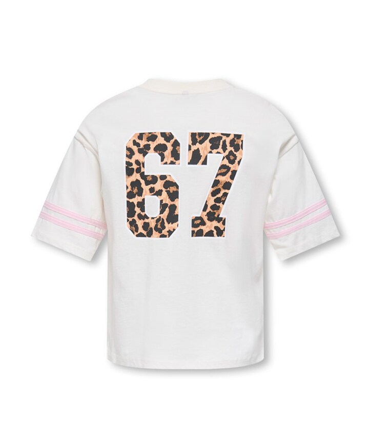 Meisjes T-shirt ecru