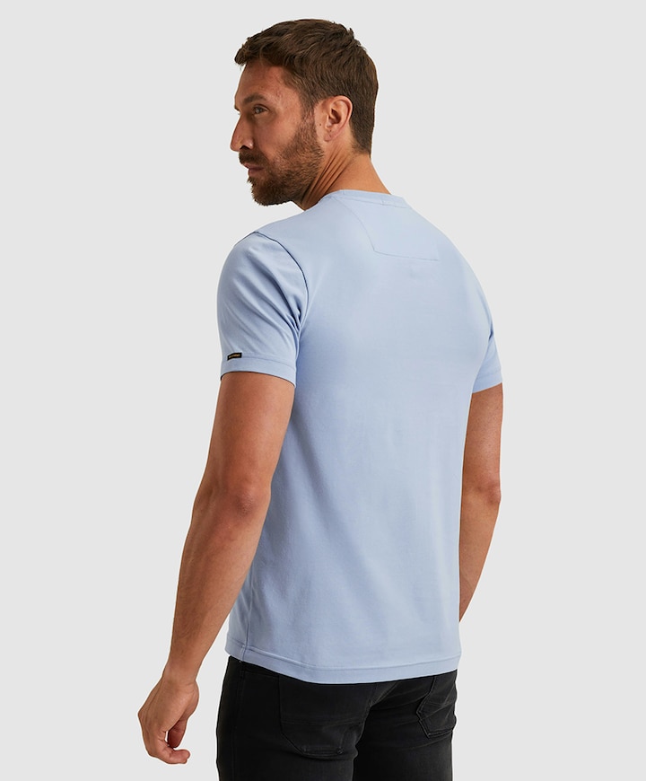 Heren t-shirt blauw