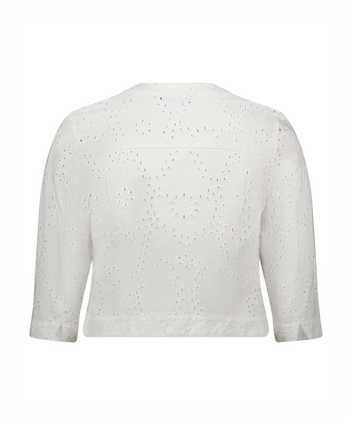 Dames blazer ecru